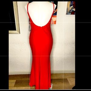 Long sexy valentines birthday party gown for women
